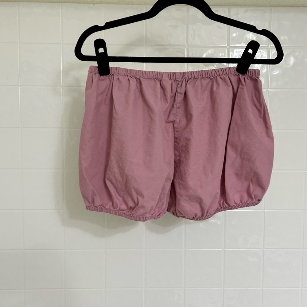 Sunday Best Pink Cotton Poplin Bloomer - Picture 3 of 3